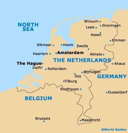 Rotterdam eta amsterdam mapa